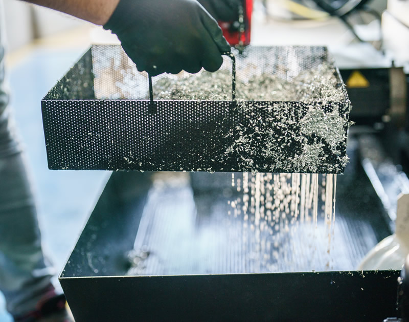 Anchor Inserts cleaning process